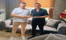 Etlik Ülkü Ocakları Başkanı Kerim Yazıharman’ın , İbrahim Murat Gündüz’ü Ziyareti
