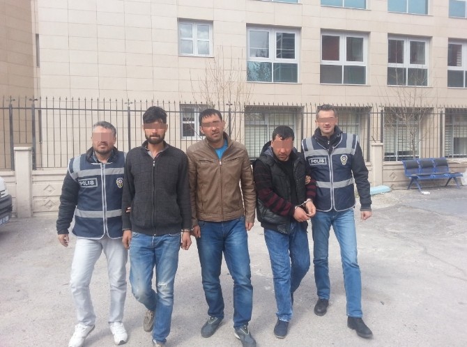 Aksaray’da Üç Yankesici Tutuklandı