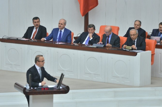 Başbakan Davutoğlu Ve Kılıçdaroğlu Mecliste