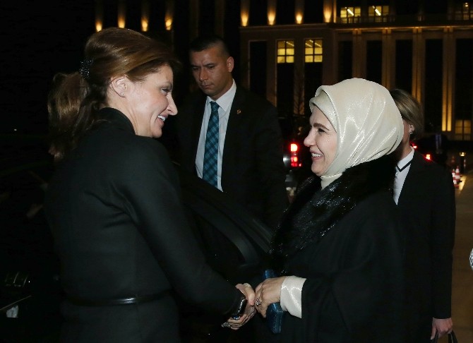 Emine Erdoğan, Maryna Poroşenko İle Görüştü