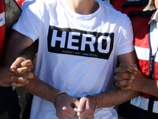 HERO tişörtüyle mahkemeye gelen şüpheli tutuklandı