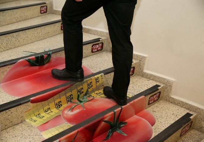 Kalorimatik Merdivenlerle Sağlıklı Kalıyorlar