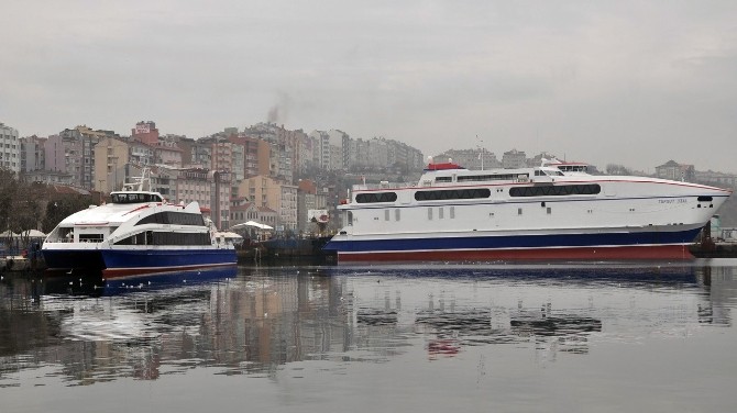 Marmara’da Deniz Ulaşımına Hava Engeli