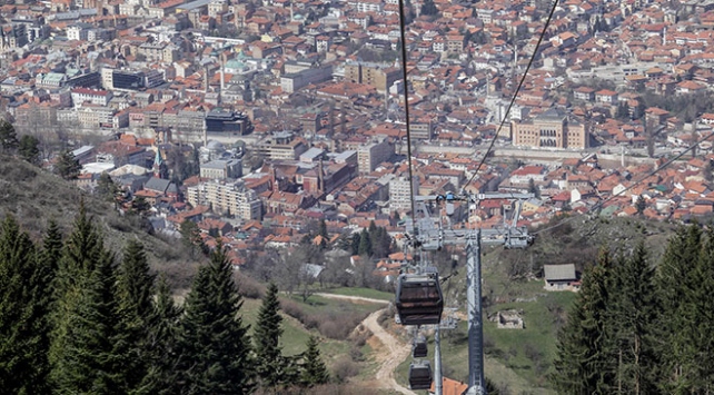 Saraybosna’nın sembollerinden teleferik yeniden inşa edildi