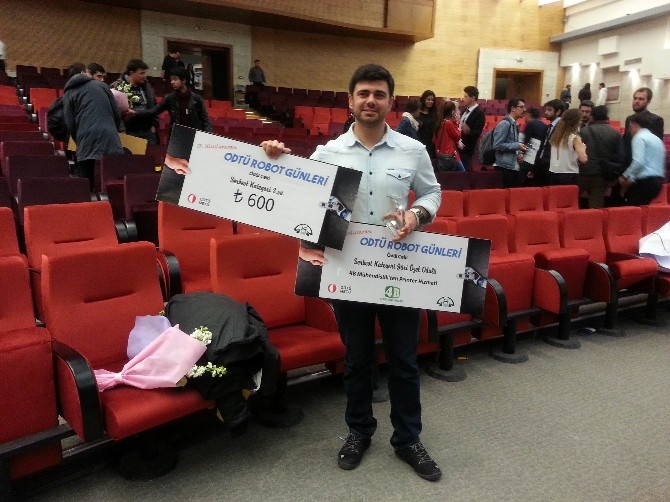 Selçuk’un Öğrencisi ODTÜ Robot Günlerinden İki Ödülle Döndü