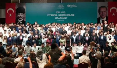 YKS şampiyonları İstanbul Valiliği’nin etkinliğinde buluştu